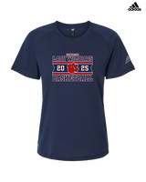 Dunwoody HS Girls Basketball Stamp - Womens Adidas Performance Shirt