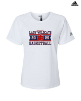 Dunwoody HS Girls Basketball Stamp - Womens Adidas Performance Shirt