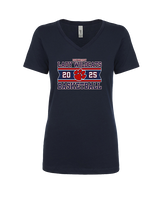 Dunwoody HS Girls Basketball Stamp - Womens Vneck