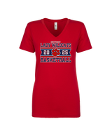 Dunwoody HS Girls Basketball Stamp - Womens Vneck