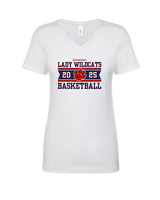 Dunwoody HS Girls Basketball Stamp - Womens Vneck
