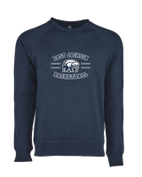 East Jackson HS Girls Basketball Curve - Crewneck Sweatshirt