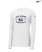 East Jackson HS Girls Basketball Curve - Mens Nike Longsleeve