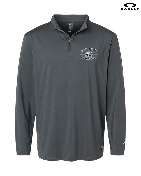 East Jackson HS Girls Basketball Curve - Mens Oakley Quarter Zip