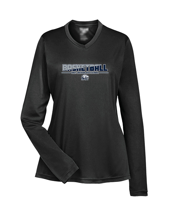 East Jackson HS Girls Basketball Cut - Womens Performance Longsleeve