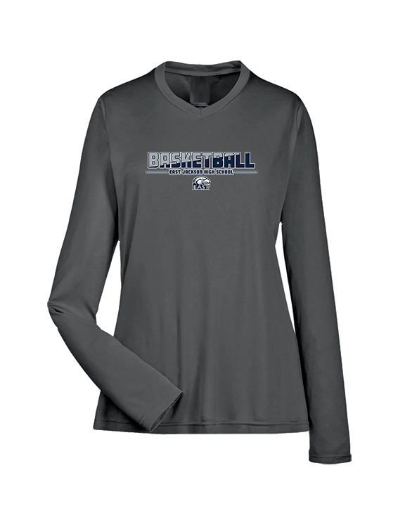 East Jackson HS Girls Basketball Cut - Womens Performance Longsleeve