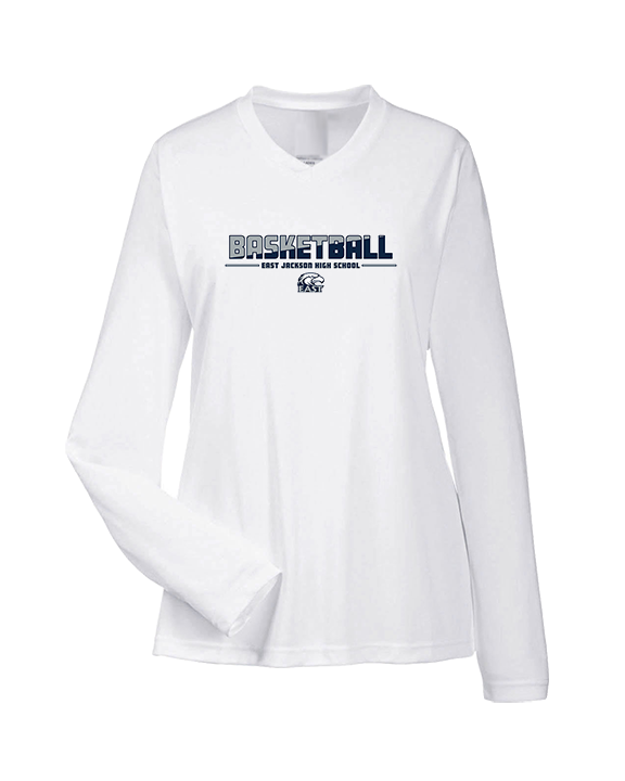 East Jackson HS Girls Basketball Cut - Womens Performance Longsleeve