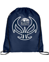 East Jackson HS Girls Basketball Full Ball - Drawstring Bag