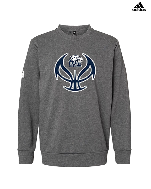 East Jackson HS Girls Basketball Full Ball - Mens Adidas Crewneck