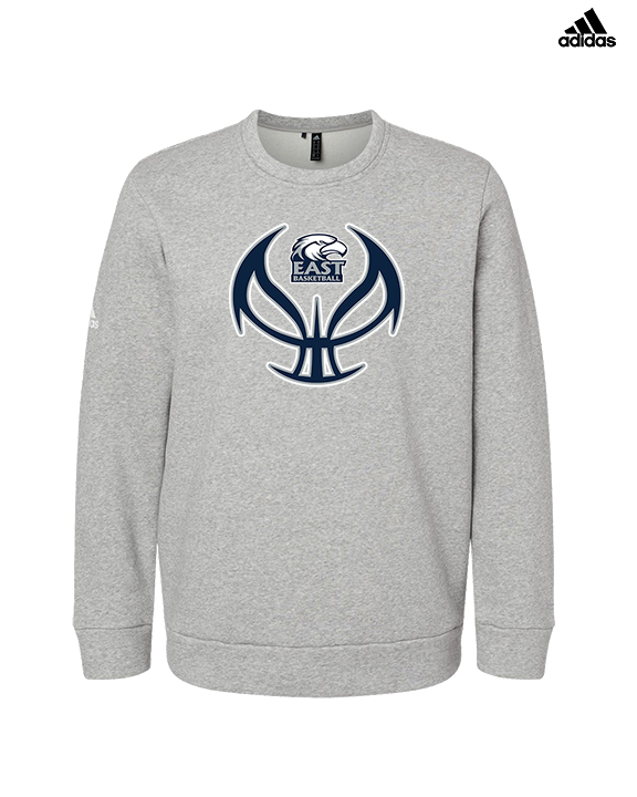 East Jackson HS Girls Basketball Full Ball - Mens Adidas Crewneck