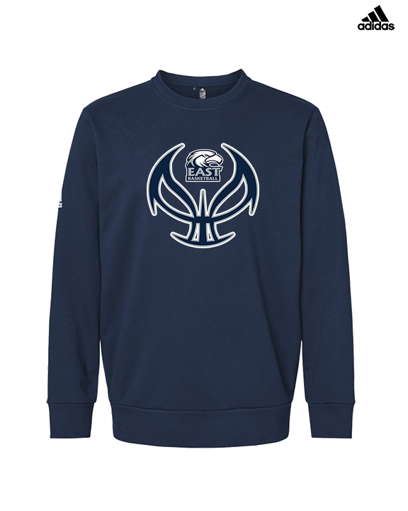 East Jackson HS Girls Basketball Full Ball - Mens Adidas Crewneck