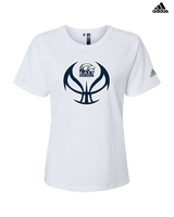 East Jackson HS Girls Basketball Full Ball - Womens Adidas Performance Shirt
