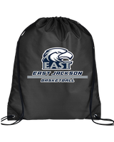 East Jackson HS Girls Basketball Split - Drawstring Bag