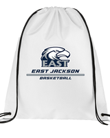 East Jackson HS Girls Basketball Split - Drawstring Bag