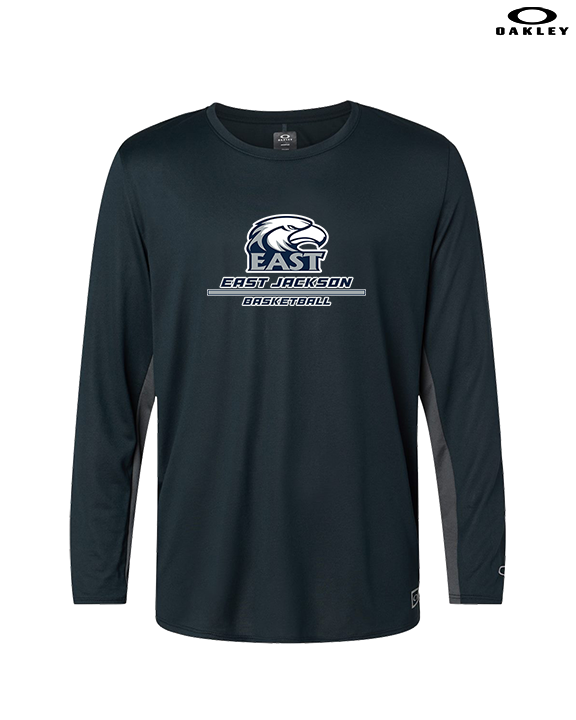 East Jackson HS Girls Basketball Split - Mens Oakley Longsleeve
