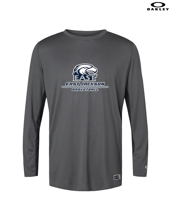 East Jackson HS Girls Basketball Split - Mens Oakley Longsleeve