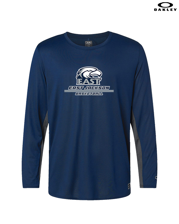 East Jackson HS Girls Basketball Split - Mens Oakley Longsleeve