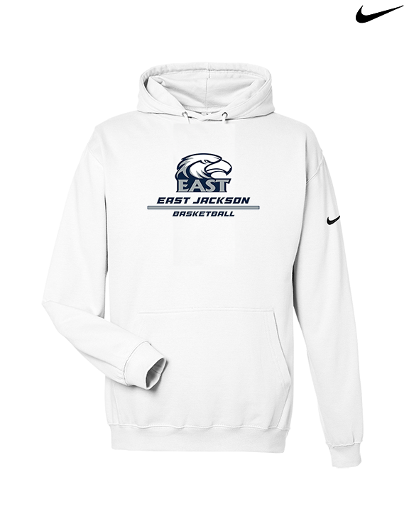 East Jackson HS Girls Basketball Split - Nike Club Fleece Hoodie