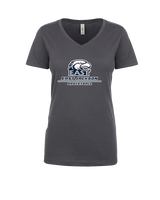 East Jackson HS Girls Basketball Split - Womens Vneck