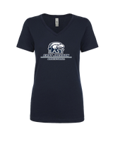 East Jackson HS Girls Basketball Split - Womens Vneck