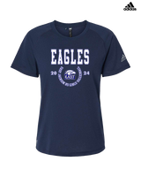 East Jackson HS Girls Volleyball Swoop - Womens Adidas Performance Shirt
