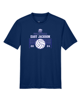 East Jackson HS Girls Volleyball Vball Net - Youth Performance Shirt