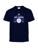 East Jackson HS Girls Volleyball Vball Net - Youth Shirt