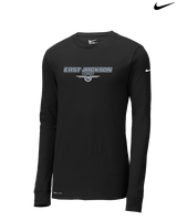 East Jackson HS Soccer Design - Mens Nike Longsleeve