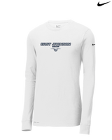 East Jackson HS Soccer Design - Mens Nike Longsleeve