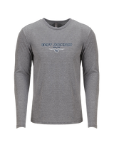East Jackson HS Soccer Design - Tri-Blend Long Sleeve