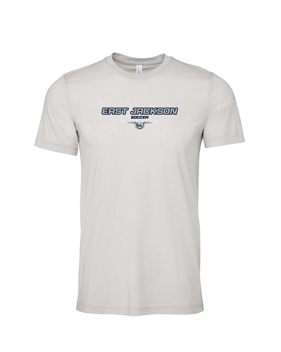East Jackson HS Soccer Design - Tri-Blend Shirt