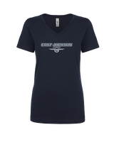 East Jackson HS Soccer Design - Womens Vneck