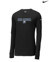 East Jackson HS Soccer Keen - Mens Nike Longsleeve