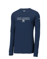East Jackson HS Soccer Keen - Mens Nike Longsleeve