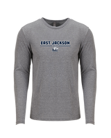 East Jackson HS Soccer Keen - Tri-Blend Long Sleeve