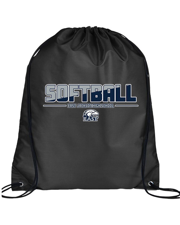 East Jackson HS Softball Cut - Drawstring Bag