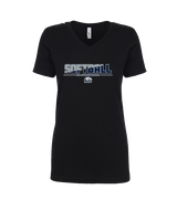 East Jackson HS Softball Cut - Womens Vneck