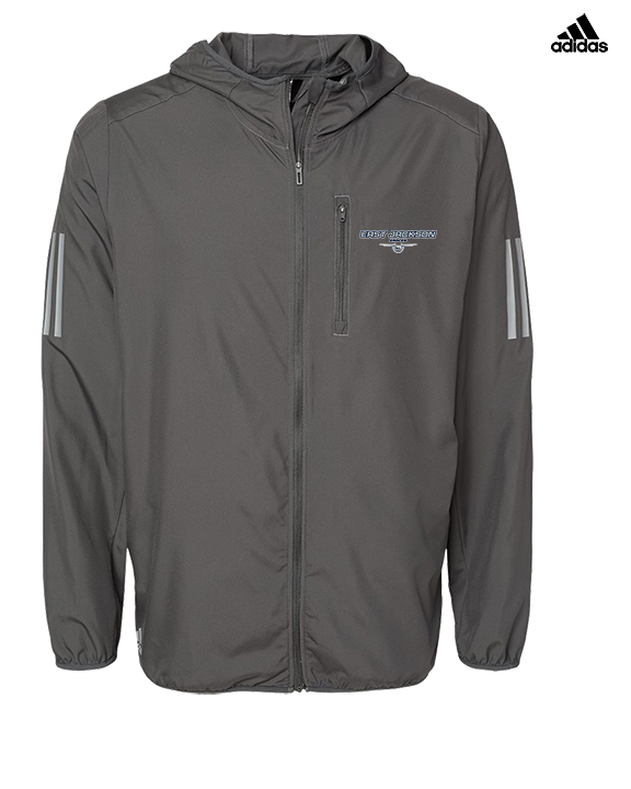 East Jackson HS Softball Design - Mens Adidas Full Zip Jacket