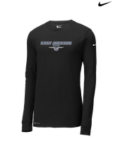 East Jackson HS Softball Design - Mens Nike Longsleeve