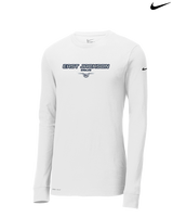East Jackson HS Softball Design - Mens Nike Longsleeve