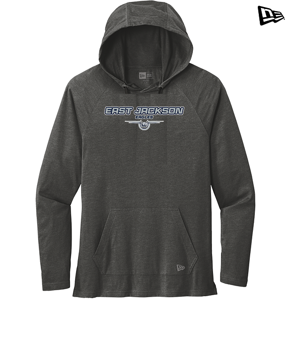 East Jackson HS Softball Design - New Era Tri-Blend Hoodie