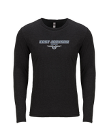 East Jackson HS Softball Design - Tri-Blend Long Sleeve