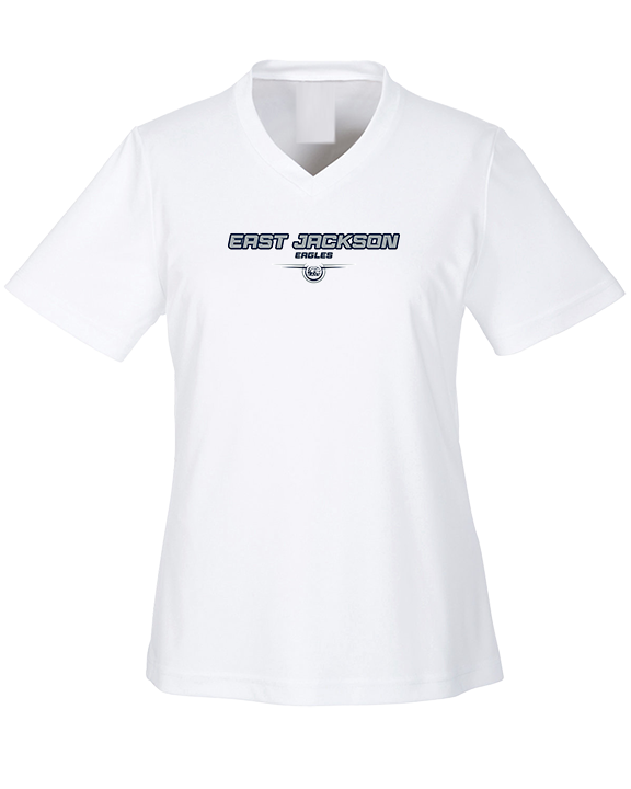 East Jackson HS Softball Design - Womens Performance Shirt