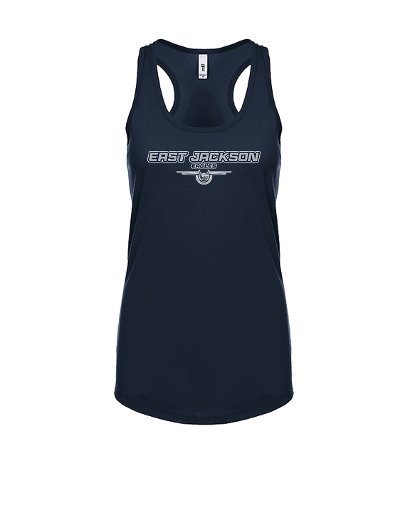 East Jackson HS Softball Design - Womens Tank Top