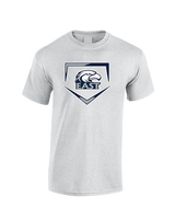 East Jackson HS Softball Plate - Cotton T-Shirt