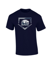 East Jackson HS Softball Plate - Cotton T-Shirt