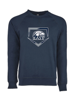 East Jackson HS Softball Plate - Crewneck Sweatshirt