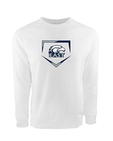 East Jackson HS Softball Plate - Crewneck Sweatshirt