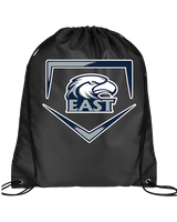 East Jackson HS Softball Plate - Drawstring Bag
