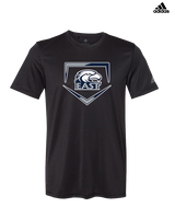East Jackson HS Softball Plate - Mens Adidas Performance Shirt